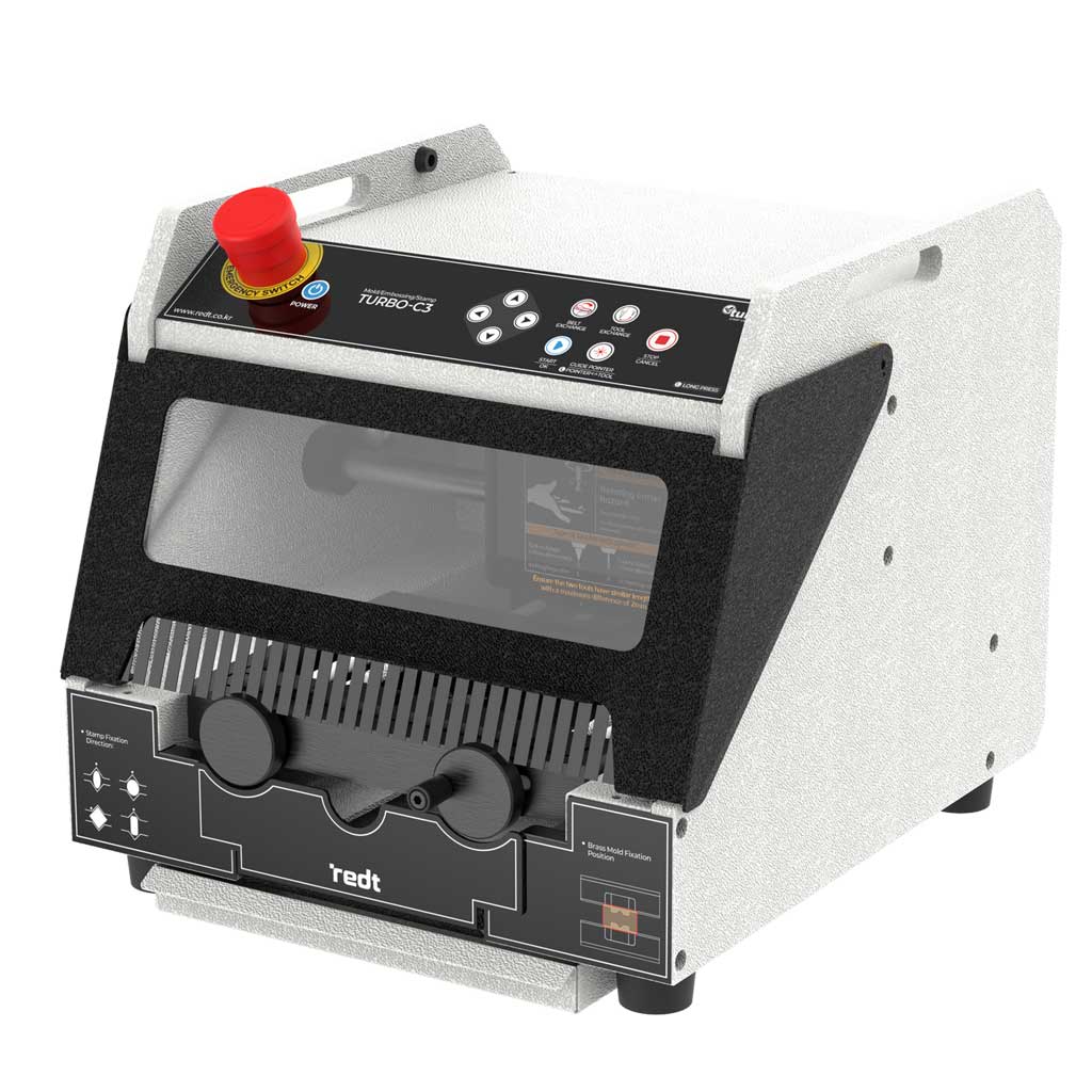 Mini CNC C3 per realizzare timbri in ottone