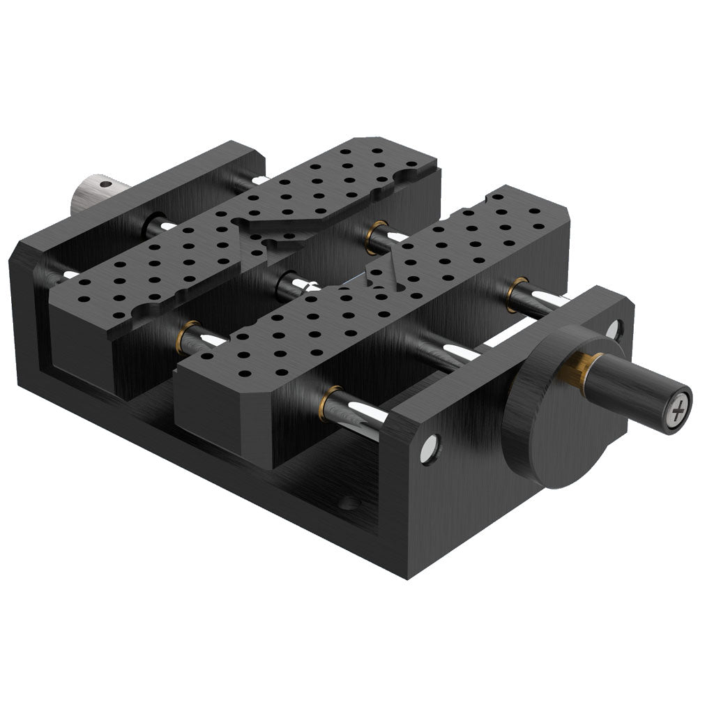 Self-centering vice for marking lasers