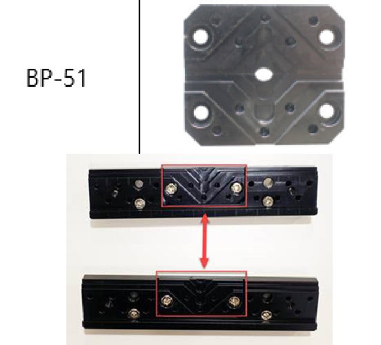 Universal multi-hole jaws