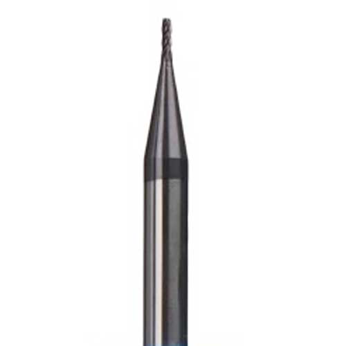 Outil cylindrique - Ø4 mm court - 4 tranchants