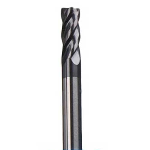 Outil cylindrique - Ø4 mm court - 4 tranchants