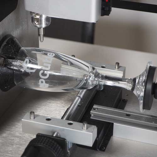 Kit for engraving glasses with GEM-RX5 pantograph