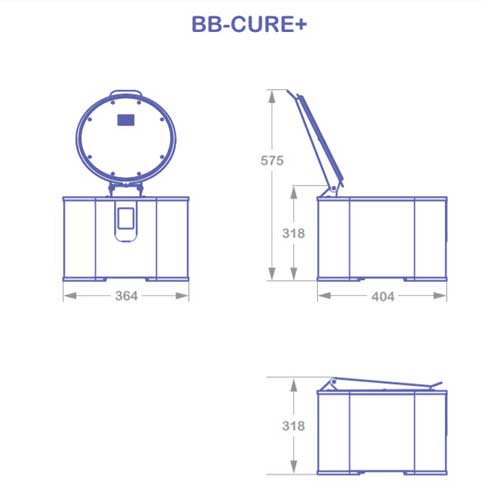 BB CURE 3D - UV polymerizer for 3D printing