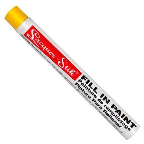 Color stick to fill the engraved lettering